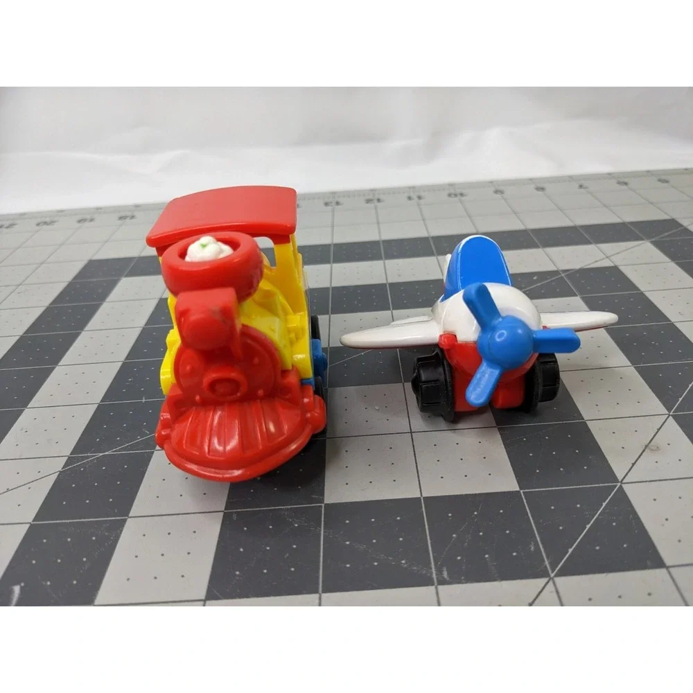 Fisher‎ Price Flip Track Train Airplane Car Vehicle Lot